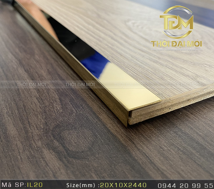  Ứng dụng đột phá trong kiến trúc nội thất của nẹp inox chữ L