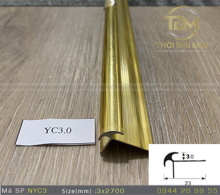 Không gian nhỏ có nên dùng nẹp nhôm góc tròn không?