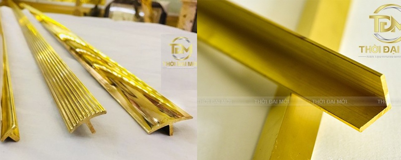 Hoàn Thiện Góc Vuông Chuẩn Đẹp Nhờ Nẹp Đồng Trang Trí Chữ L