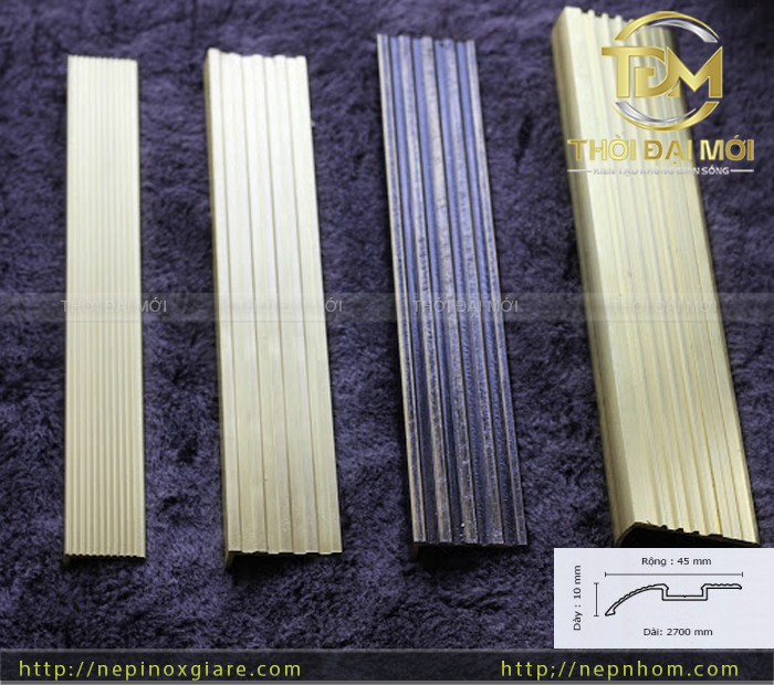 Hoàn Thiện Góc Vuông Chuẩn Đẹp Nhờ Nẹp Đồng Trang Trí Chữ L