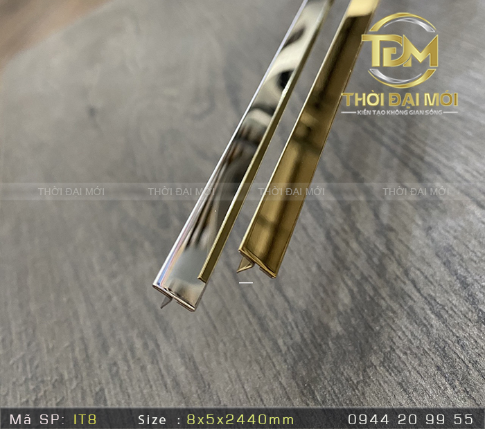 Hoàn Thiện Công Trình Chuẩn Sang Nhờ Nẹp Inox 304 Chữ T