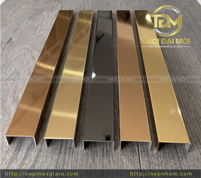 Xóa Khuyết Điểm Công Trình Bằng Nẹp Inox Chữ U