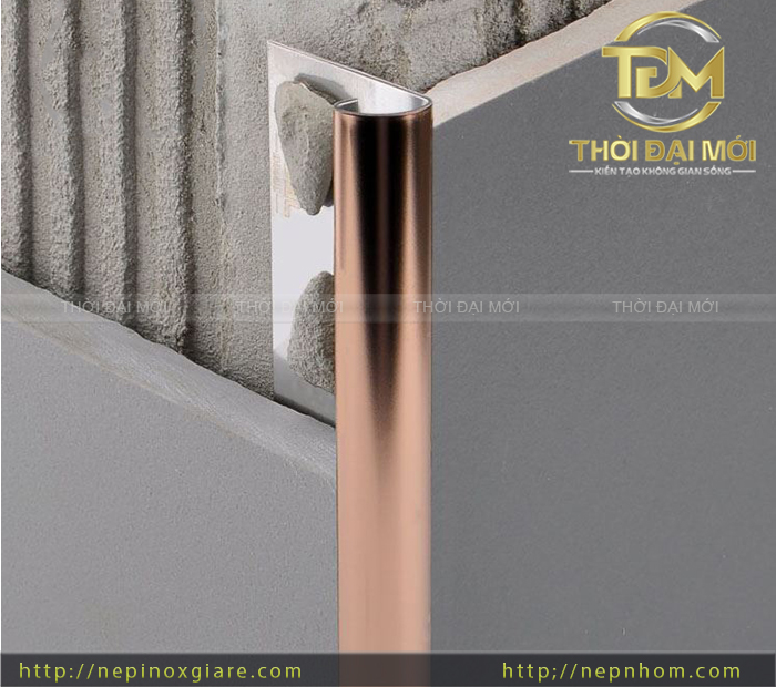 Bật Mí Sức Hút Của Nẹp Inox Góc Tròn Qua Màu Sắc Và Kích Thước