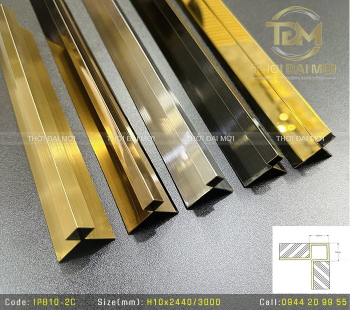 Muốn Công Trình Nhìn Sang Đừng Bỏ Qua Nẹp Inox Kết Thúc Đá