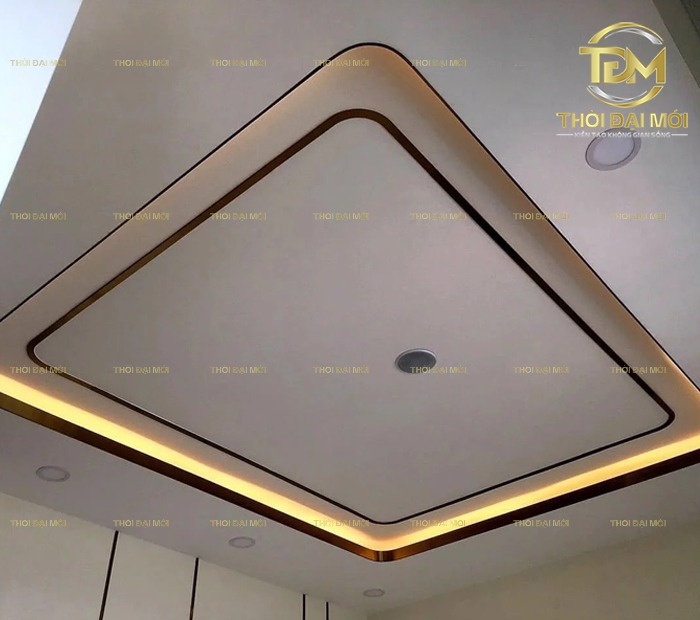 Nẹp inox trang trí trần đang âm thầm thay đổi nội thất
