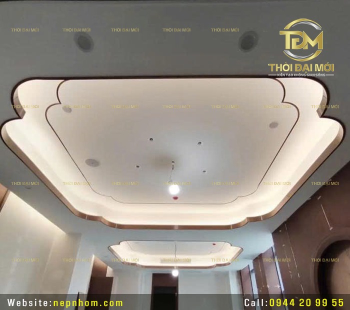 Nẹp inox trang trí trần đang âm thầm thay đổi nội thất