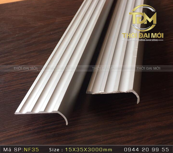 Cầu Thang Đẹp Và An Toàn Hơn Nhờ Nẹp Nhôm Cầu Thang