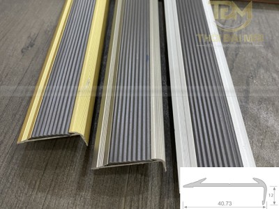 Nẹp Nhôm Cầu Thang Hoàn Thiện Mũi Bậc Chuẩn Kỹ Thuật