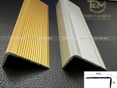 Nẹp Nhôm Cầu Thang Hoàn Thiện Mũi Bậc Chuẩn Kỹ Thuật