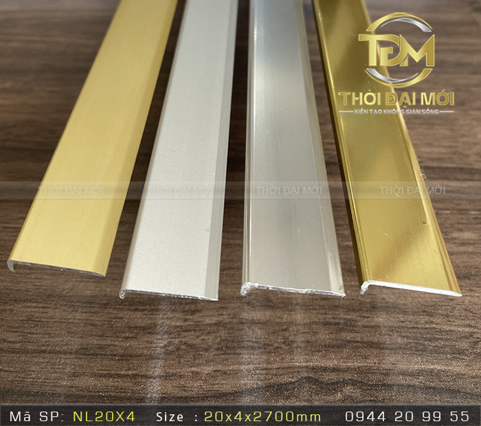 Nẹp nhôm chữ L có thể thay thế các phương án xử lý cạnh khác không?
