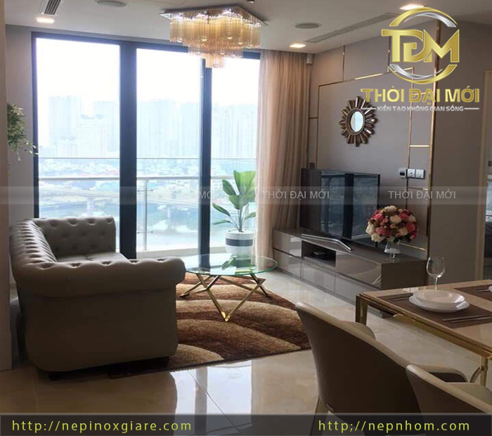 Nẹp nhôm chữ L và định nghĩa điểm kết thúc trong thiết kế nội thất