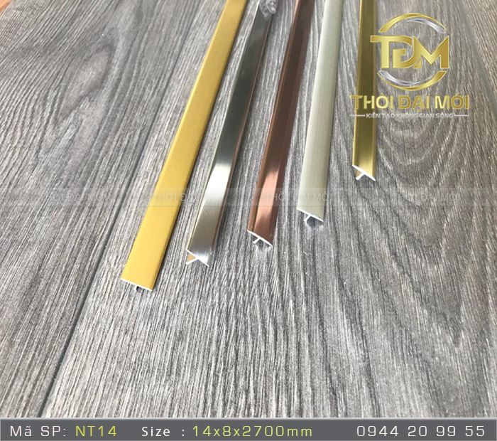 Nẹp Nhôm Chữ T – Bí Quyết Xử Lý Những Khe Tường Kém Thẩm Mỹ