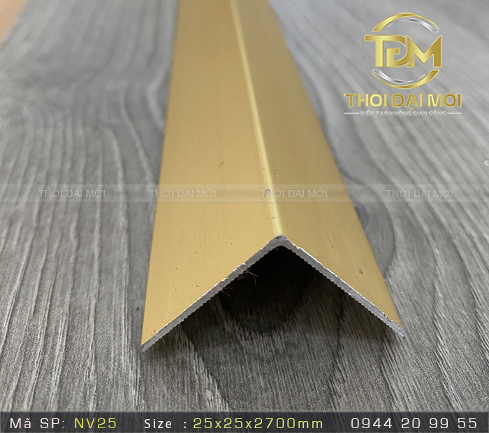 Nẹp Nhôm Chữ V Tạo Diện Mạo Gọn Gàng Cho Những Góc Cạnh Nội Thất