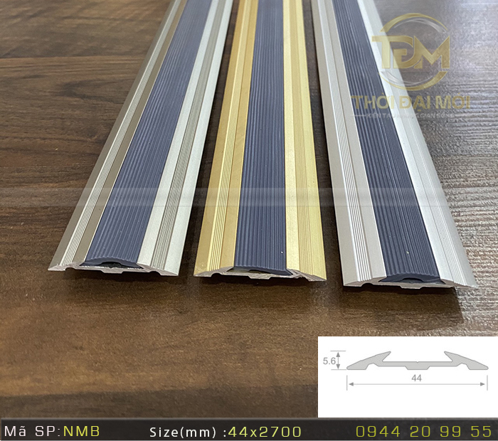  Những loại nẹp nhôm cầu thang phổ biến nhất hiện nay