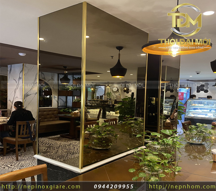 Những màu nẹp inox dễ phối nhất trong nội thất hiện đại
