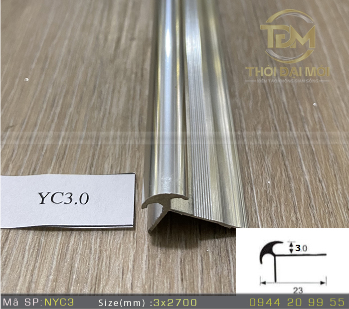 Những vị trí trong nhà bắt buộc nên dùng nẹp góc tròn 2 cánh 