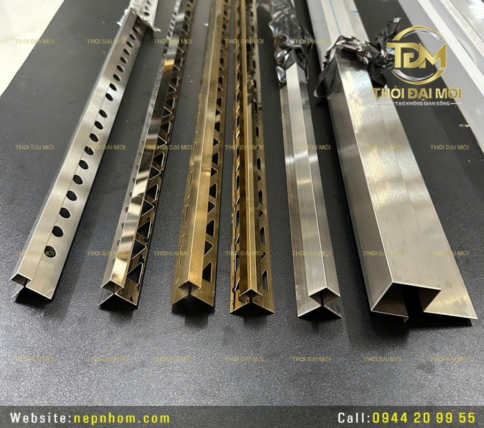 Những vị trí trong nhà dễ phát sinh sửa chữa nếu thiếu nẹp inox góc gạch vuông