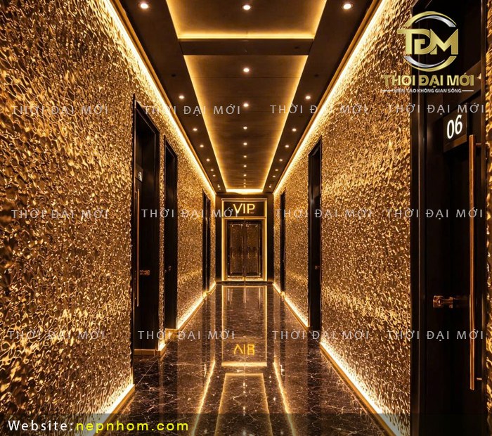 Quan niệm sai lầm về lắp đặt nẹp inox sóng nước khiến không gian tù bí