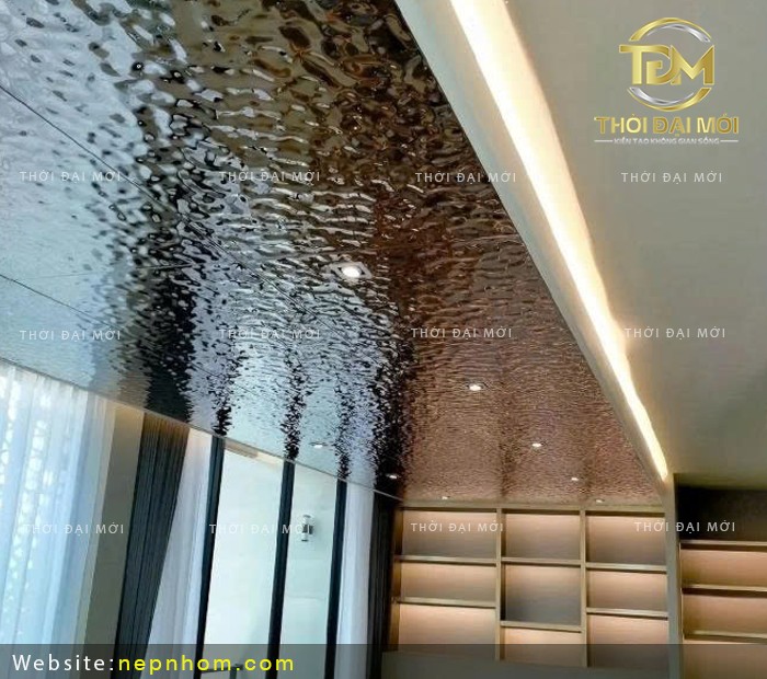 Quan niệm sai lầm về lắp đặt nẹp inox sóng nước khiến không gian tù bí