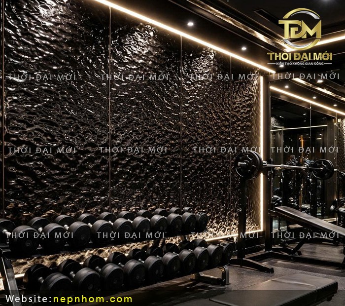 Tấm inox sóng nước và cách làm trần nhà bớt đơn điệu