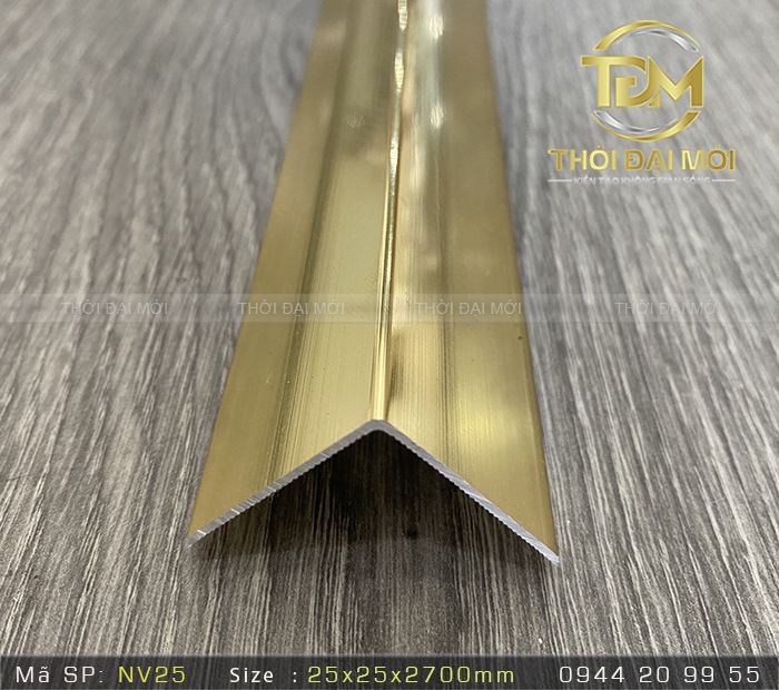 Ứng dụng nẹp chữ V trong công trình nhà ở, khách sạn và showroom