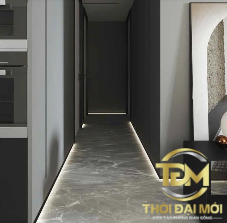 Xu hướng dùng nẹp nhôm đèn LED trong nội thất hiện đại