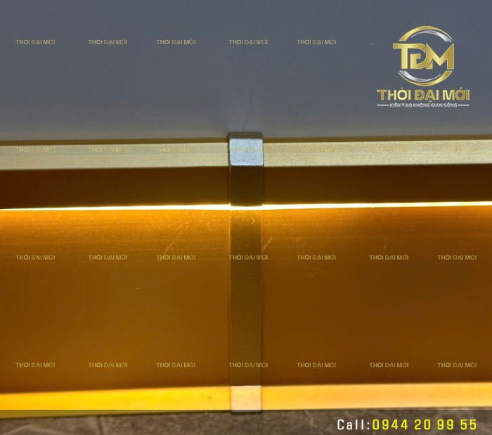 Xu hướng dùng nẹp nhôm đèn LED trong nội thất hiện đại