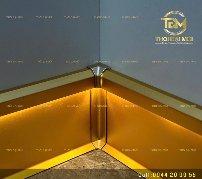 Xu hướng dùng nẹp nhôm đèn LED trong nội thất hiện đại