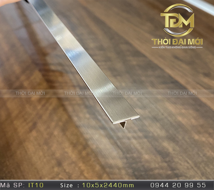 Xu hướng sử dụng nẹp inox giá rẻ trong thiết kế hiện đại