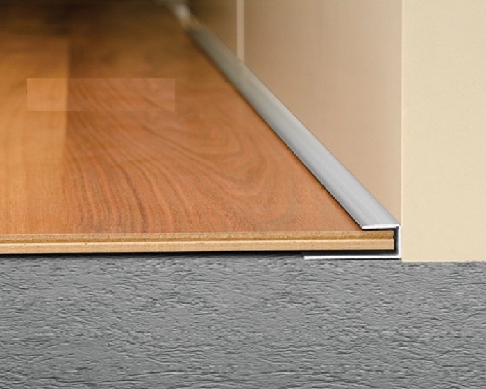 Ứng dụng nẹp nhôm sàn gỗ và nhựa trong thi công nội thất
