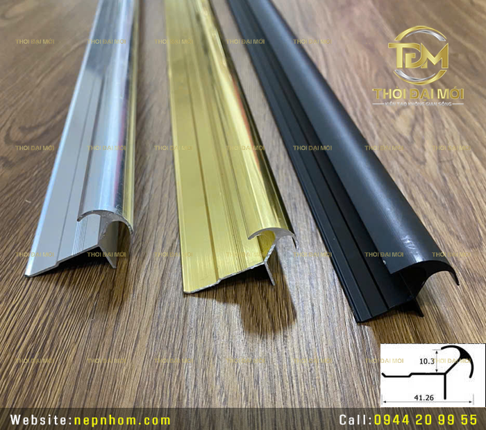 Nẹp Góc Tròn 2 Cánh