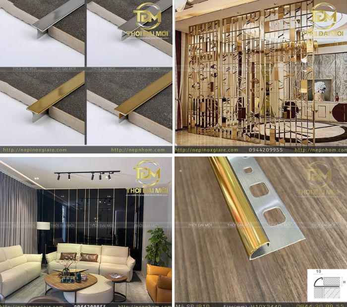 Chọn đúng nẹp inox thế nào để không phải thi công lại