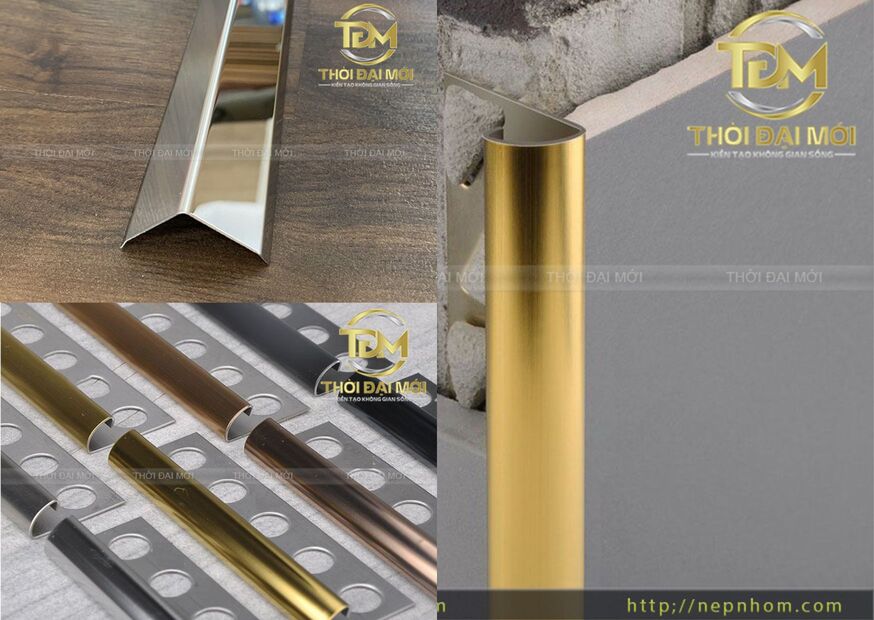 Hướng dẫn thi công nẹp inox tại nhà: 5 vị trí dễ làm nhất