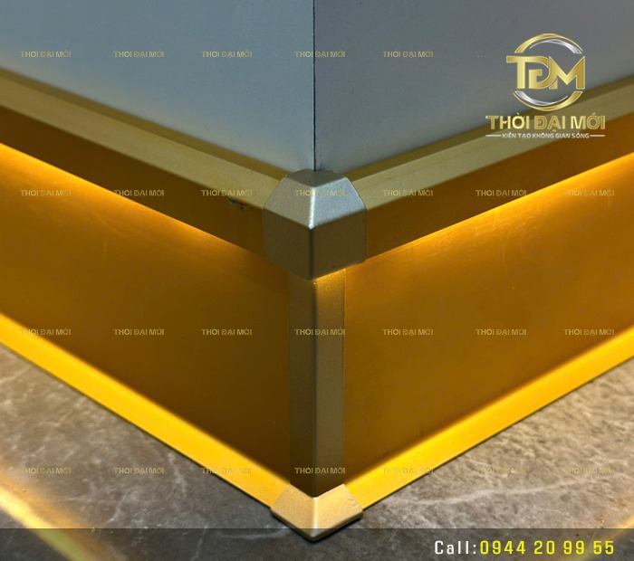Xu hướng dùng nẹp nhôm đèn LED trong nội thất hiện đại