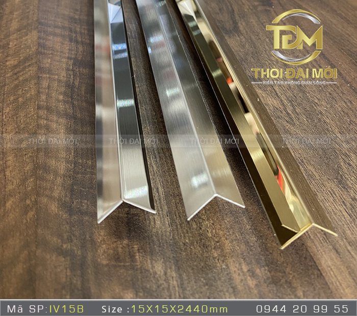 Báo giá nẹp inox trang trí vách mới nhất 2025