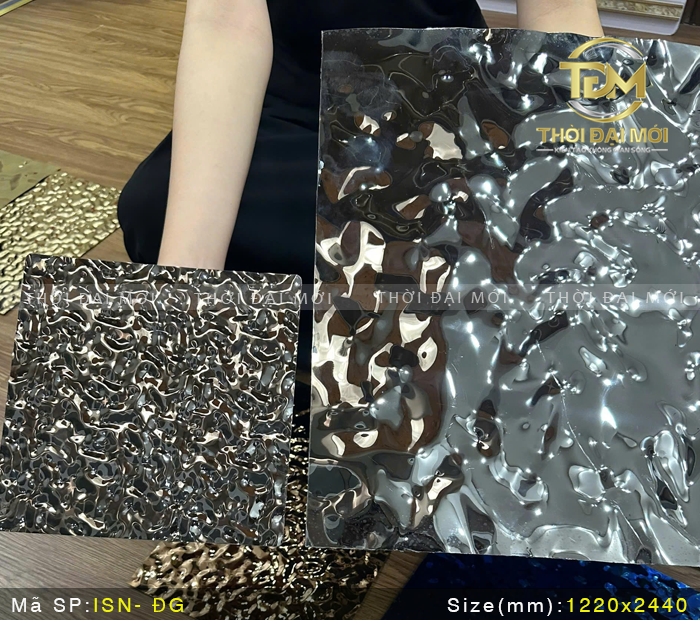 INOX SÓNG NƯỚC ĐEN GƯƠNG