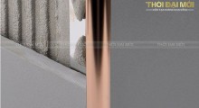 5 mẹo thi công nẹp inox bo góc bảo vệ cạnh đá đắt tiền