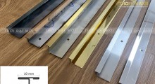 Bảng màu nẹp H inox và gợi ý phối với từng phong cách thiết kế