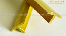 Nẹp Đồng Chữ T Xử Lý Khe Nối Sàn Tinh Tế Và Tăng Điểm Nhấn Nội Thất