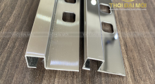 Nẹp Inox 1 Cánh Góc Vuông: Giải Pháp Hoàn Thiện Linh Hoạt Cho Các Vị Trí Đặc Biệt