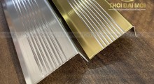 Nẹp inox cầu thang – tiêu chuẩn an toàn và thẩm mỹ cho mọi loại bậc thang