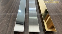 Nẹp inox chữ L giúp bảo vệ những vật liệu nào trong nội thất?