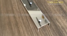 Nẹp Inox Chữ U Tạo Chiều Sâu Cho Những Mảng Nội Thất Đơn Điệu