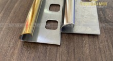 Nẹp Inox Góc Tròn Tiêu Chuẩn Vàng Cho Độ Bền Và An Toàn Trong Thi Công Nội Thất