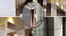 Nẹp inox góc tròn và cách giữ cạnh đá luôn đẹp theo thời gian