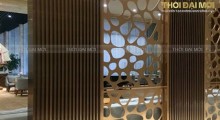 Nẹp inox trang trí vách biến bức tường thành điểm nhấn kiến trúc ấn tượng