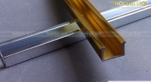 Nẹp nhôm chữ U giúp vách tv bớt đơn điệu như thế nào?