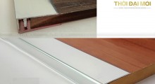 Ứng dụng nẹp nhôm sàn gỗ và nhựa trong thi công nội thất