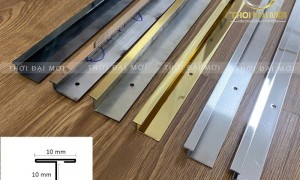 Bảng màu nẹp H inox và gợi ý phối với từng phong cách thiết kế