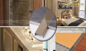 Cách chọn kích thước nẹp inox chữ U phù hợp với từng loại gạch